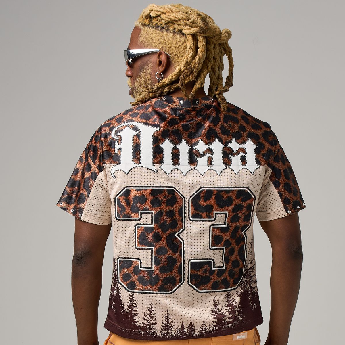 Duaa - Brown "Cheetah" Shirt