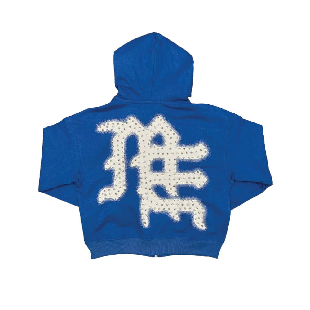 Mixed Emotions - Blue "Emotion Never Die" Hoodie