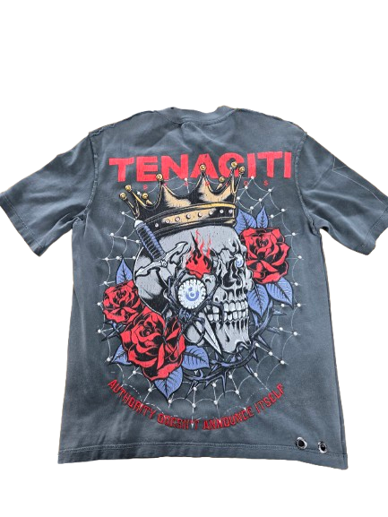 TENACITI - Smokey Grey "Spider Webb" Shirt