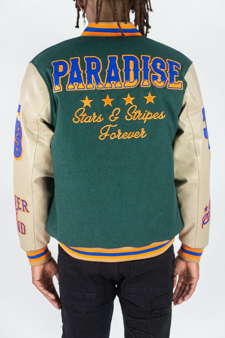REBEL MINDS - FEARLESS SOUL MELTON JACKET