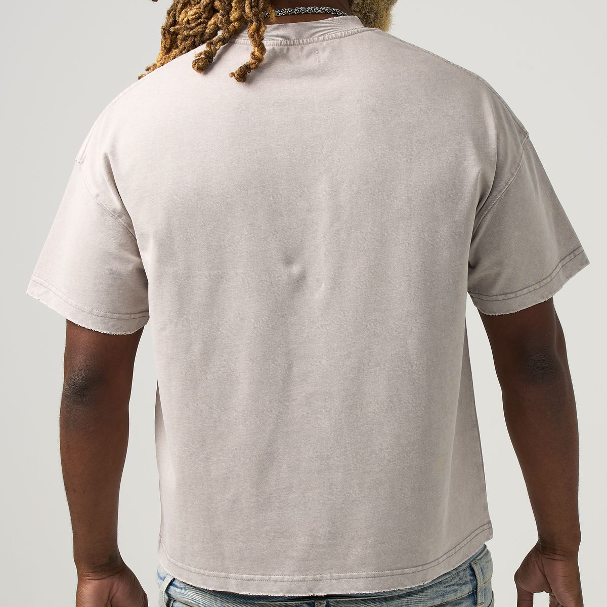 Duaa - Light Grey "Tiger" Shirt