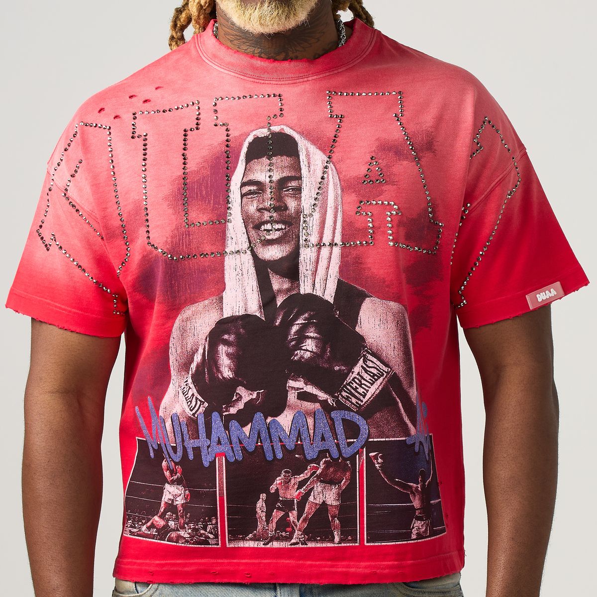 Duaa - Red Wash "Legend" Shirt