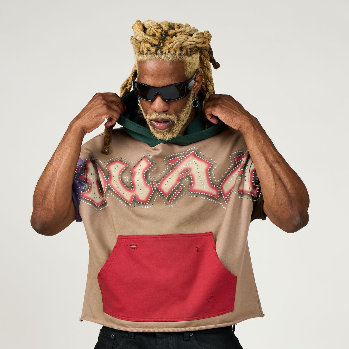 Duaa - Muti Color "Retro" Hoodie