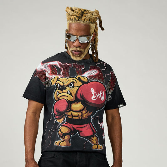 Duaa - Black "Champ" Shirt