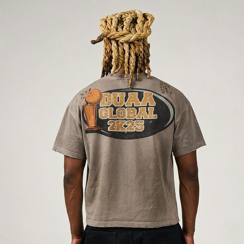 Duaa - Brown Wash "All Star" Shirt