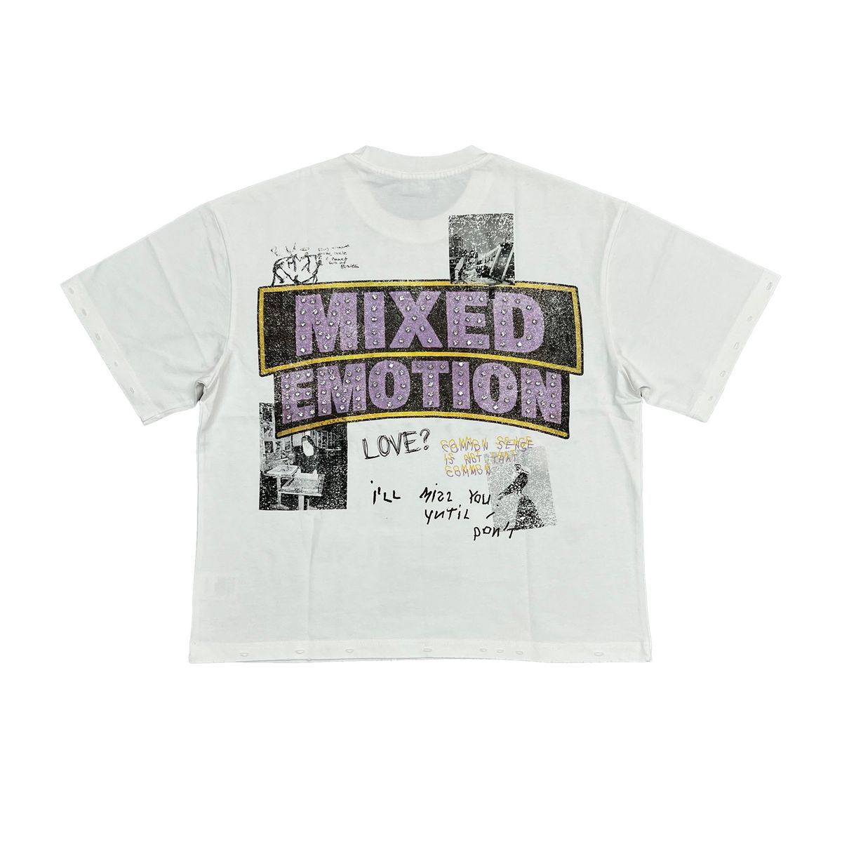 Mixed Emotions - White "Lost Identity" Shirt