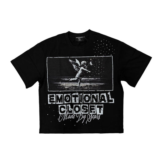 Mixed Emotions - Black"Scar" Shirt