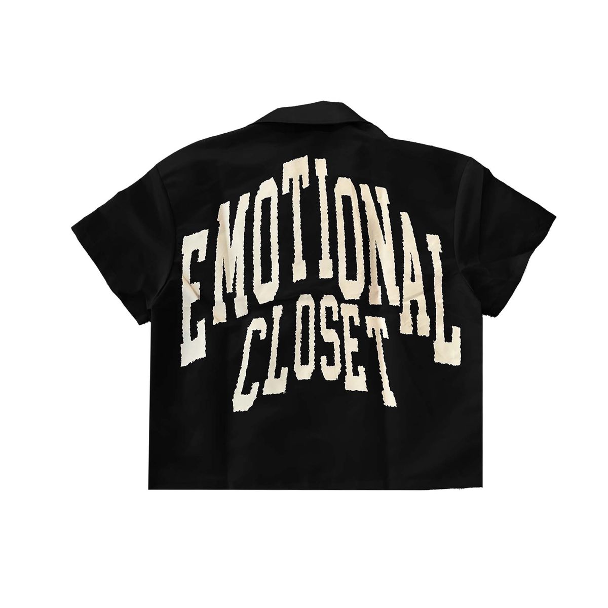 Mixed Emotions - Black "Backyard" Nylon Shirt
