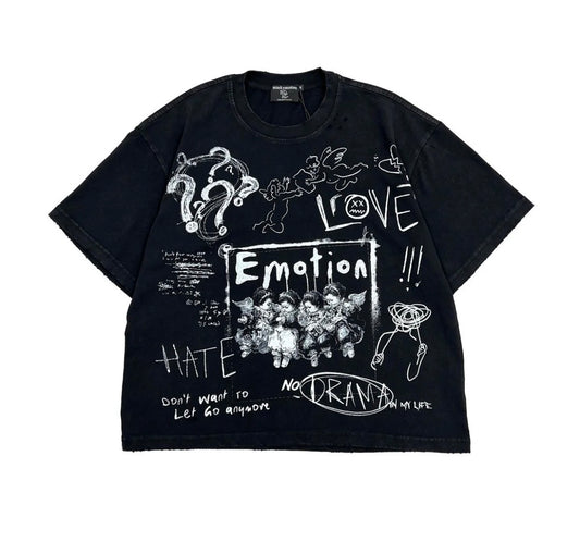 Mixed Emotion - Black "Chaos" Shirt
