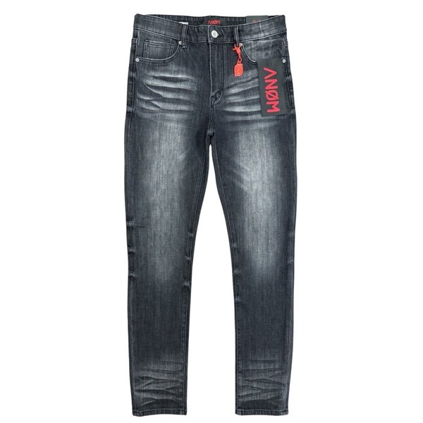 Anom-Black Wash 360 Skinny Jeans