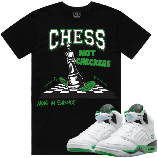 POG -  Black “Chess Not Checkers “ Tshirt