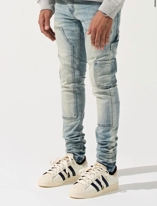 Serenede- Sepia Blue Skinny Jean