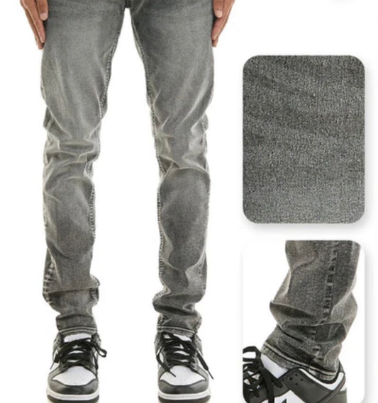 KDNK- SK103 -Medium Grey Skinny Jean