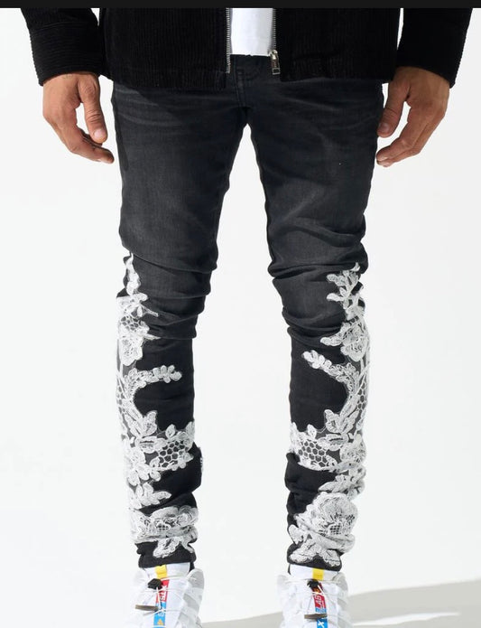 Serenade- Wisdom Black Jeans