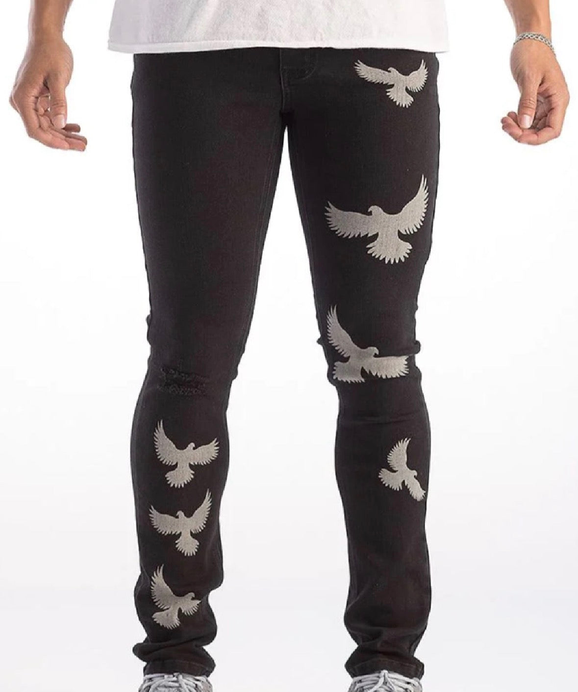 KINDRED- KD2200 -Jet Black Jeans (EAGLES)