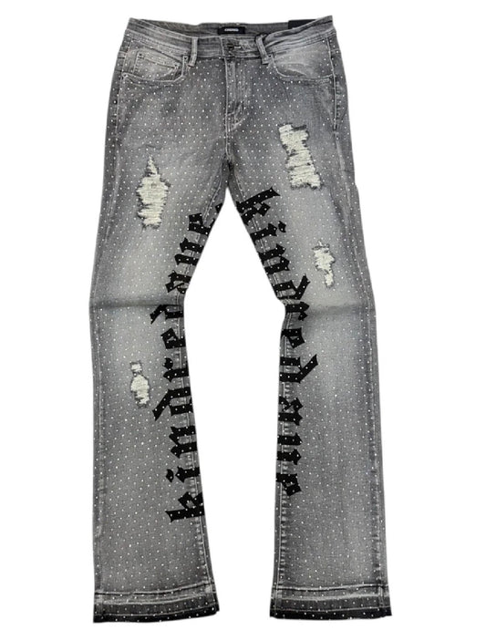 KINDRED - KD2211 - Grey Stacked Fit Jeans