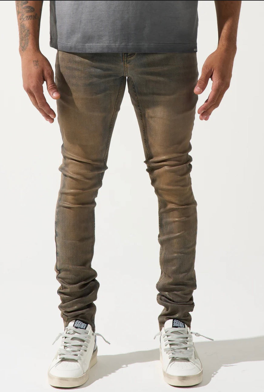 Serenade- Quantum Coated Skinny Jeans