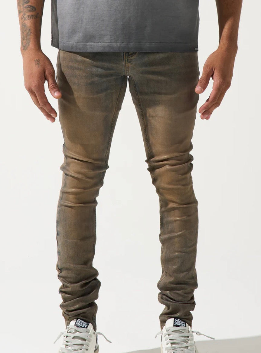 Serenade- Quantum Coated Skinny Jeans