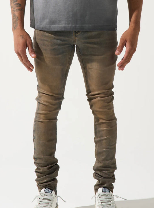Serenade- Quantum Coated Skinny Jeans
