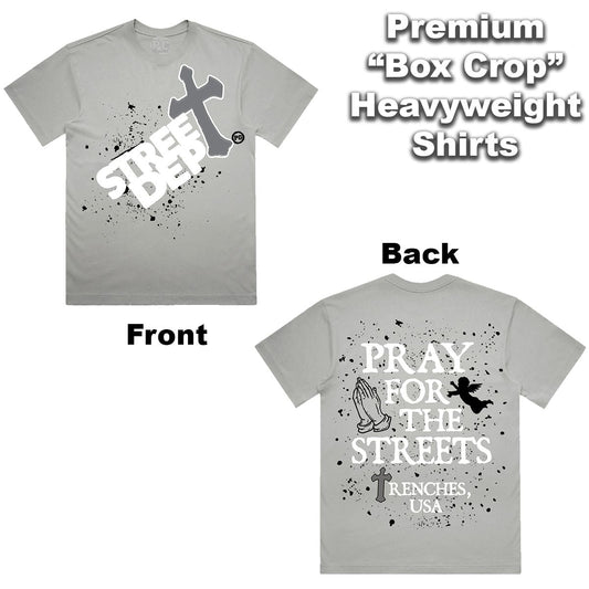 Street Dept - Grey "Silver Cross"Shirt