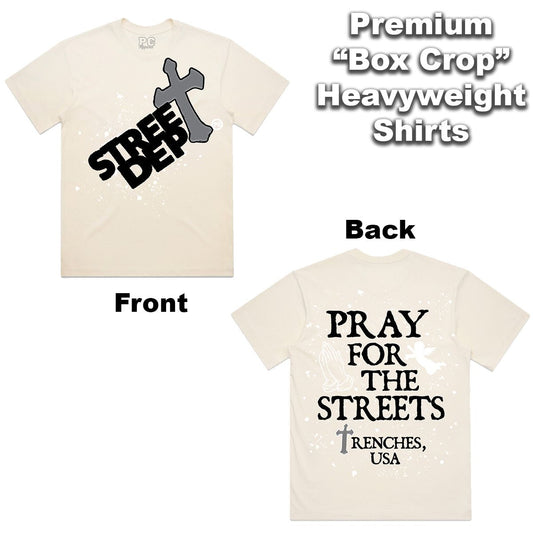 Street Dept - Cream/Black "Silver Cross" Shirt