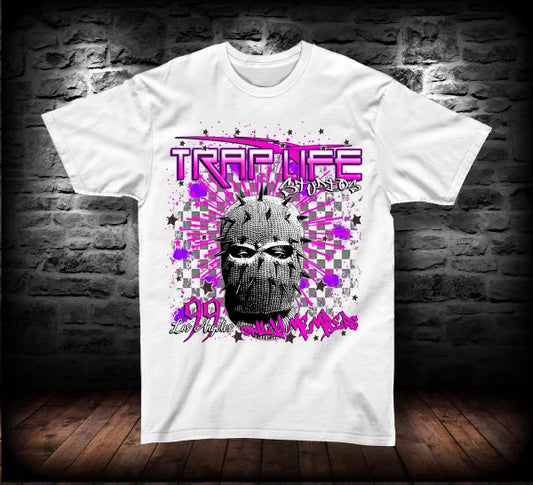 Game Changers - White "Trap Life" Shirt