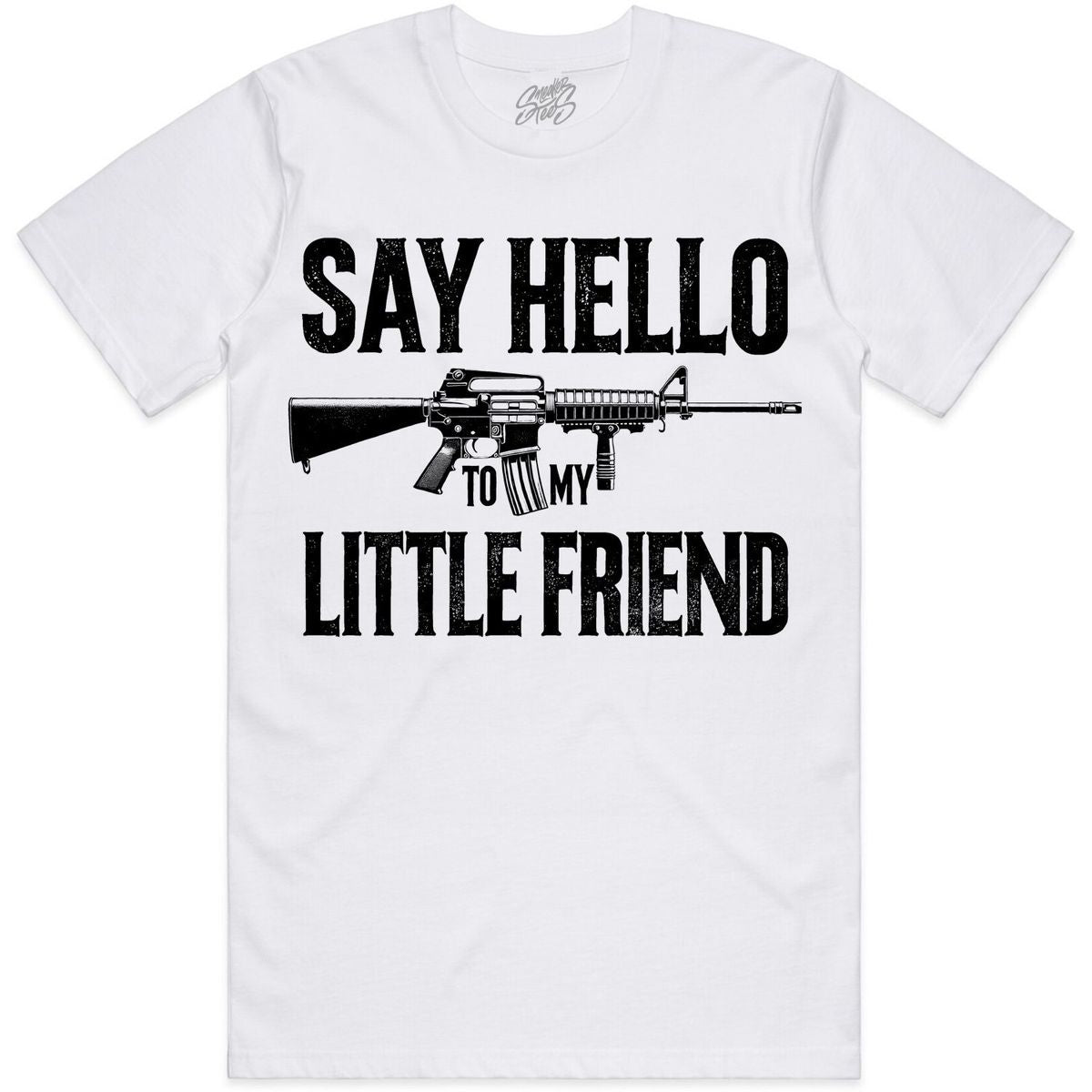 SNKR - White “Say Hello” Shirt