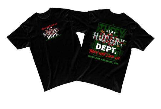 Game Changer - Black "Hungry Dept" Shirt