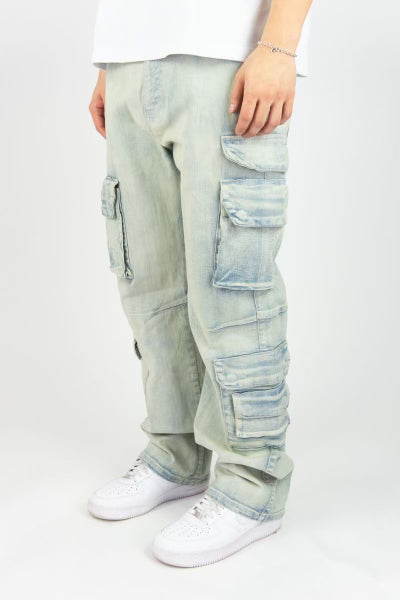 Rebel Minds - Jean Lt Indigo Stack Jean