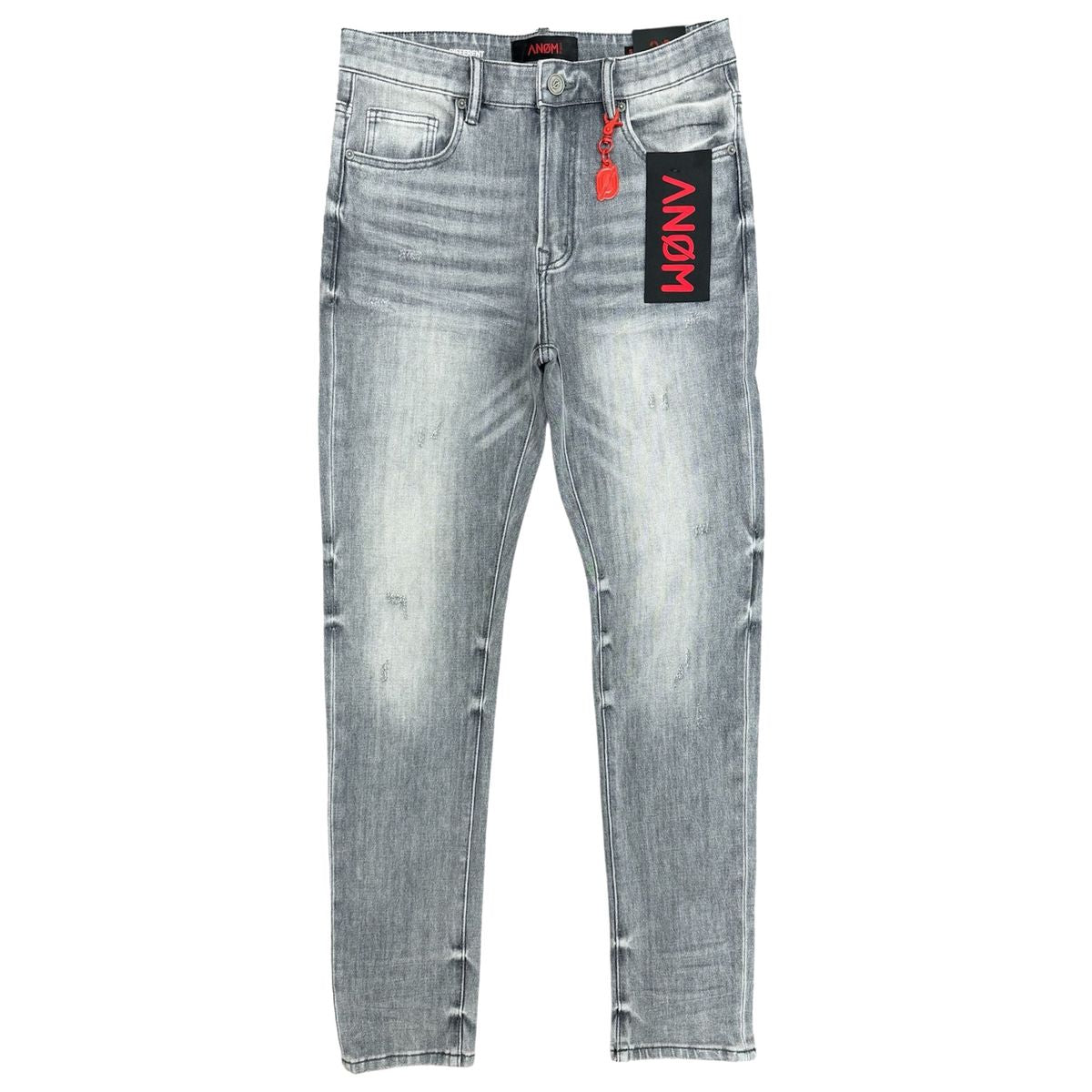 Anom-Light Grey Wash 360 Skinny Jeans