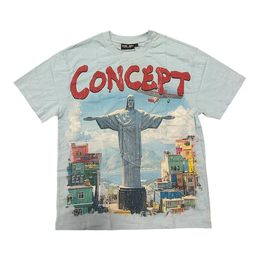 Concept - Light Blue "Lost in Paradise" Shirt