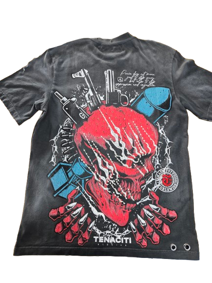 TENACITI - Grey "Lightning" Shirt