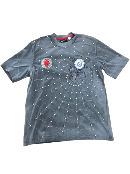 TENACITI - Smokey Grey "Spider Webb" Shirt
