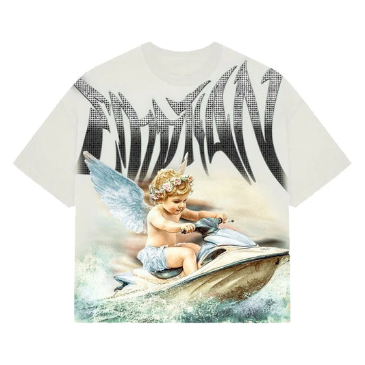 Mixed Emotions - White "Jetski" Shirt